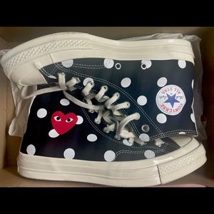 Comme des Garcons Polka Dot Converse